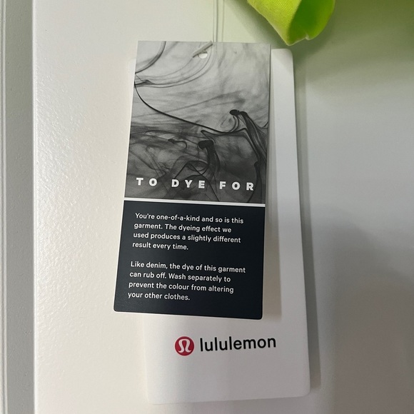 NWT Lululemon All Yours Crop Tank *Tie Dye - Picture 6 of 6